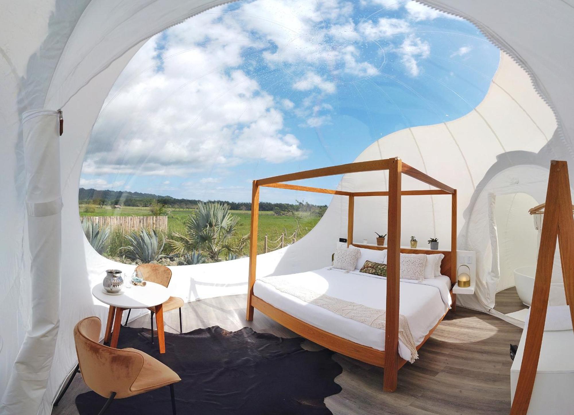 Green Land Bubble Glamping By Mint Cabarete Oda fotoğraf