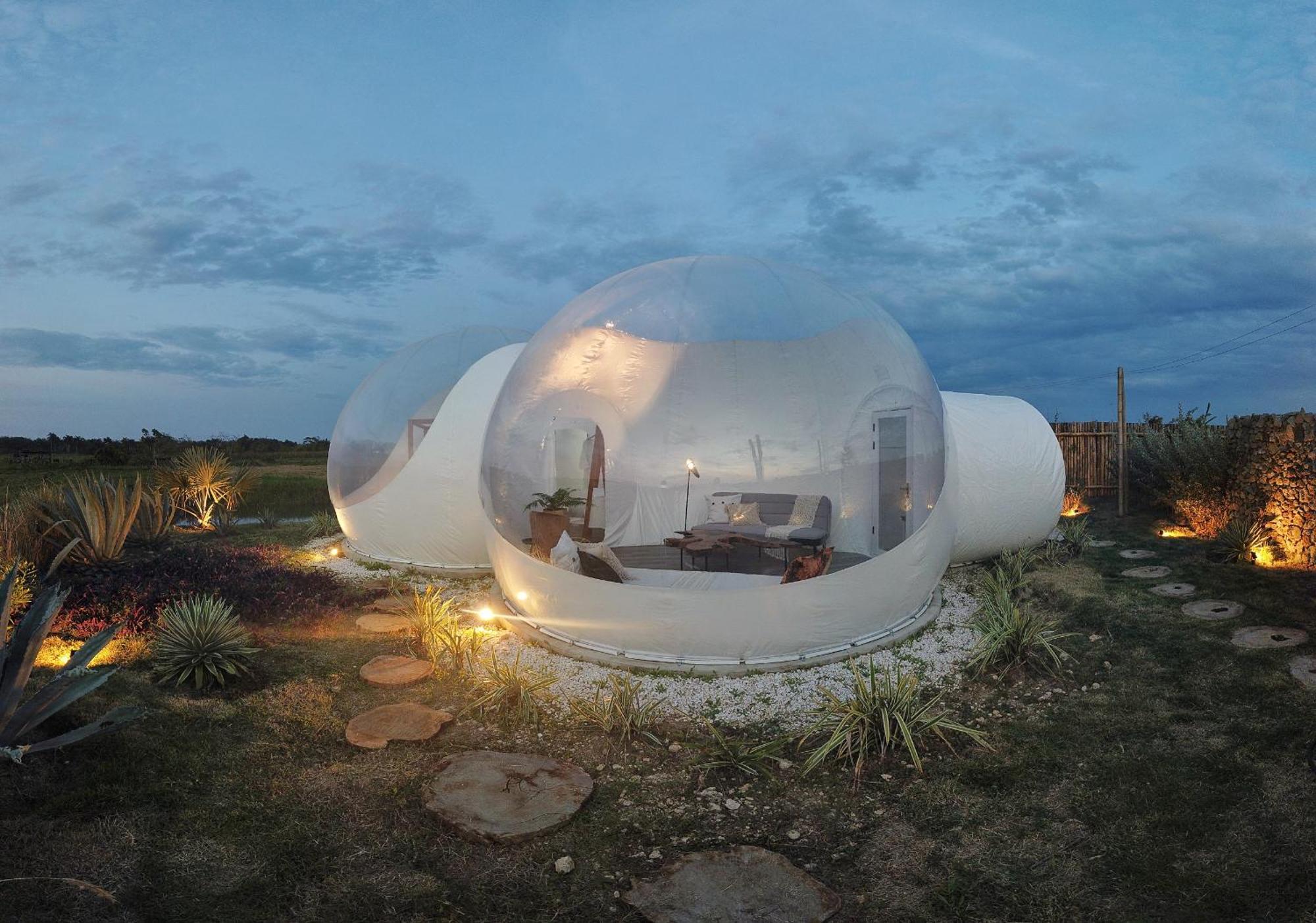Green Land Bubble Glamping By Mint Cabarete Oda fotoğraf